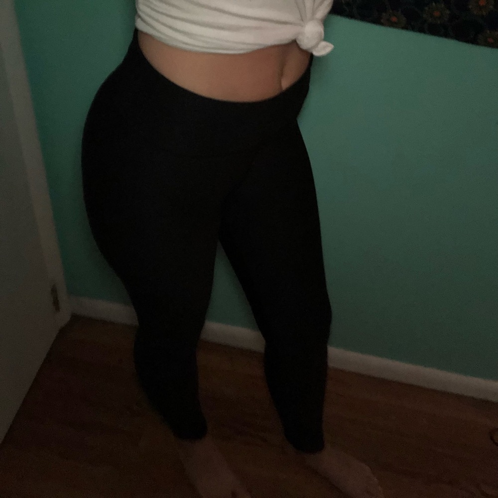 Black work out leggings